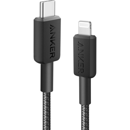 Anker Durable MFI USB C Cable 0.9m Black