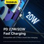 Baseus Lightning to USB-C Cable 20W