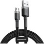 Baseus MicroUSB to USB-A Cable 0.5m Blk-Gr