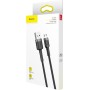 Baseus MicroUSB to USB-A Cable 0.5m Blk-Gr