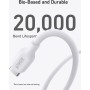 Anker USB C to MFI Eco-Bio White Cable