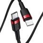 Baseus Cafule Type-C to Lightning Cable 1m Red