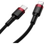 Baseus Cafule Type-C to Lightning Cable 1m Red