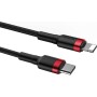 Baseus Cafule Type-C to Lightning Cable 1m Red