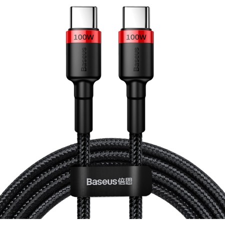 Baseus Cafule PD100W 2.0m Cable Black/Red