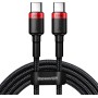 Baseus Cafule PD100W 2.0m Cable Black/Red