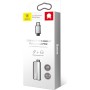 Baseus L32 Lightning Adaptor to Lightning + 3.5mm Silver