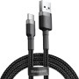 Baseus Cafule Braided Type-C Cable 3.0A 1.0m Grey