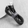 Baseus Cafule Braided Type-C Cable 3.0A 1.0m Grey