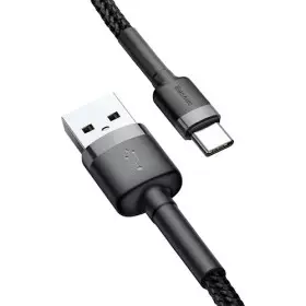 Baseus Cafule Braided Type-C Cable in Grey