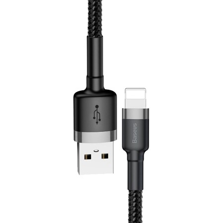 Baseus Cafule Lightning Cable 2.4A - Grey