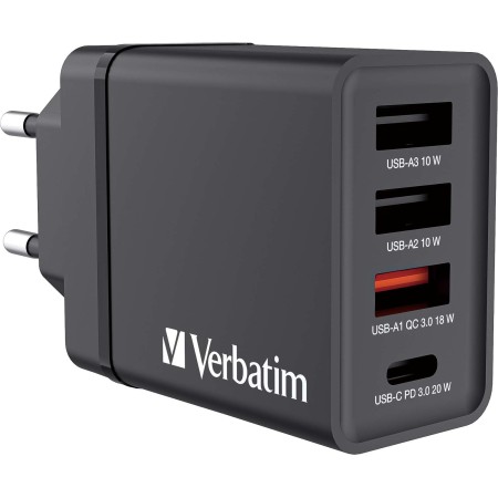 Verbatim Charger Wall 35W GaN USB-C USB-A