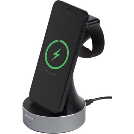 Verbatim Desktop Wireless Charger 2in1