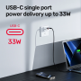 Unitek 33W Wall Charger USB-C PD & QC 3.0 White