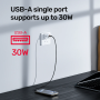 Unitek 33W Wall Charger USB-C PD & QC 3.0 White