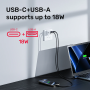 Unitek 33W Wall Charger USB-C PD & QC 3.0 White