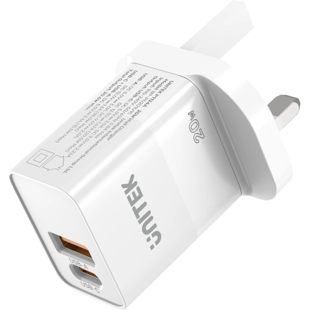 Unitek 20W USB-C PD & QC 3.0 Charger - Best Buy Cyprus