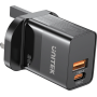 Unitek 20W Wall Charger Dual-Port USB-C PD