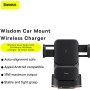 Baseus Car Charger Wireless Dash 15W Auto Alignment WISDOM