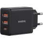 Baseus Charger 30W USB-C/A Cube EU Black