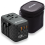 Verbatim Travel Adapter with GaN III, 65W, 5 Ports