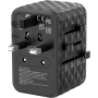 Verbatim Travel Adapter with GaN III, 65W, 5 Ports