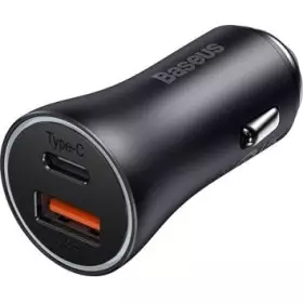 Baseus Car Charger U+C 60W Golden Contactor Max Dark Gray