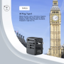 Unitek 20W Travel Adapter USBC+USBA Black