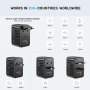 UNITEK 100W Travel Adapter - Multi-Port Charger