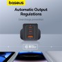 Baseus Charger Wall 65W USB-Cx2/USB-A UK + Cable