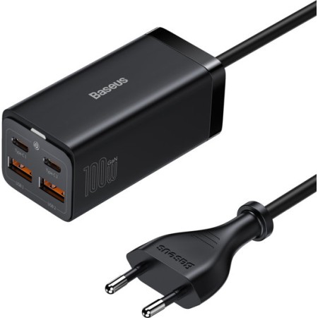 Baseus Charger Desktop 100W 2C+2U Black