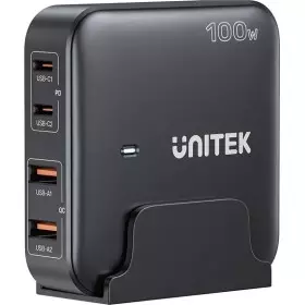 Unitek 100W GaN Charger 4-port Black