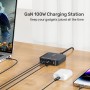 Unitek 100W GaN Charger 4-port Black