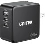 Unitek Charge Wall 65W 4in1 GaN Charger in Black