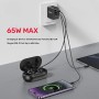 Unitek Charge Wall 65W 4in1 GaN Charger in Black