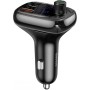 Baseus Car FM Transmitter-Charger USB/BT/SD S13