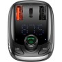 Baseus Car FM Transmitter-Charger USB/BT/SD S13