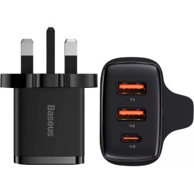 Baseus 30W USB-C/USB-A Wall Charger Black