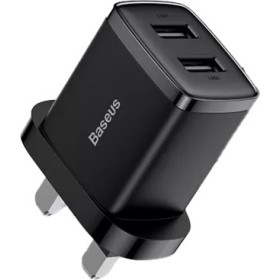 Baseus Charger Wall 2xUSBA 2.1A UK Black