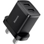 Baseus Charger Wall 2xUSBA 2.1A UK Black