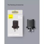 Baseus Charger Wall 2xUSBA 2.1A UK Black