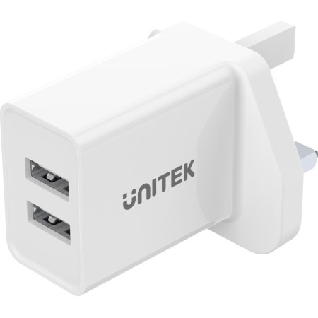 Unitek Charge 2-Port Wall Charger 12W