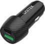 Unitek Charger for Car 38W USBC PD20W+USBA QC3.0