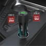 Unitek Charger for Car 38W USBC PD20W+USBA QC3.0