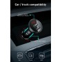 Baseus 24W Dual USB Car Charger Black