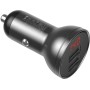 Baseus 24W Dual USB Car Charger Black