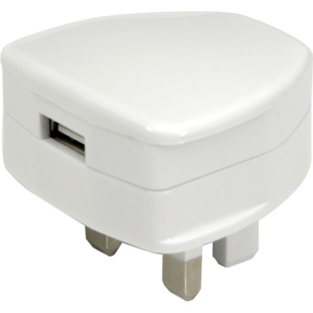 Mercury Compact USB Mains Charger 2.1A