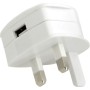 Mercury Compact USB Mains Charger 2.1A