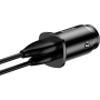 Baseus 30W Quick Car Charger Black