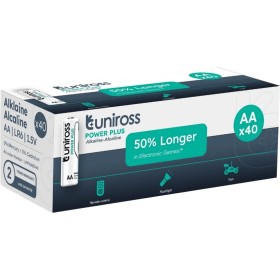 Uniross Alkaline AA Power Plus Box of 40